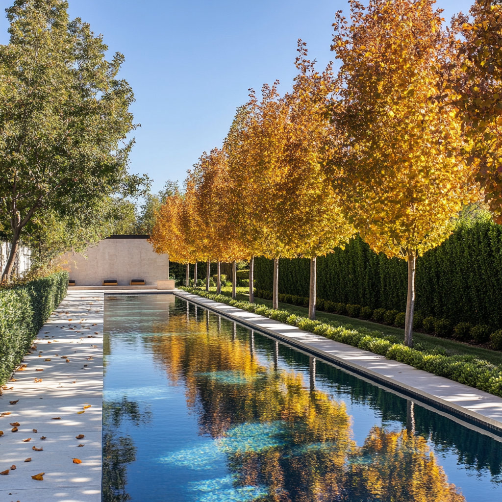 Colourful Garden with Trees for Every Season