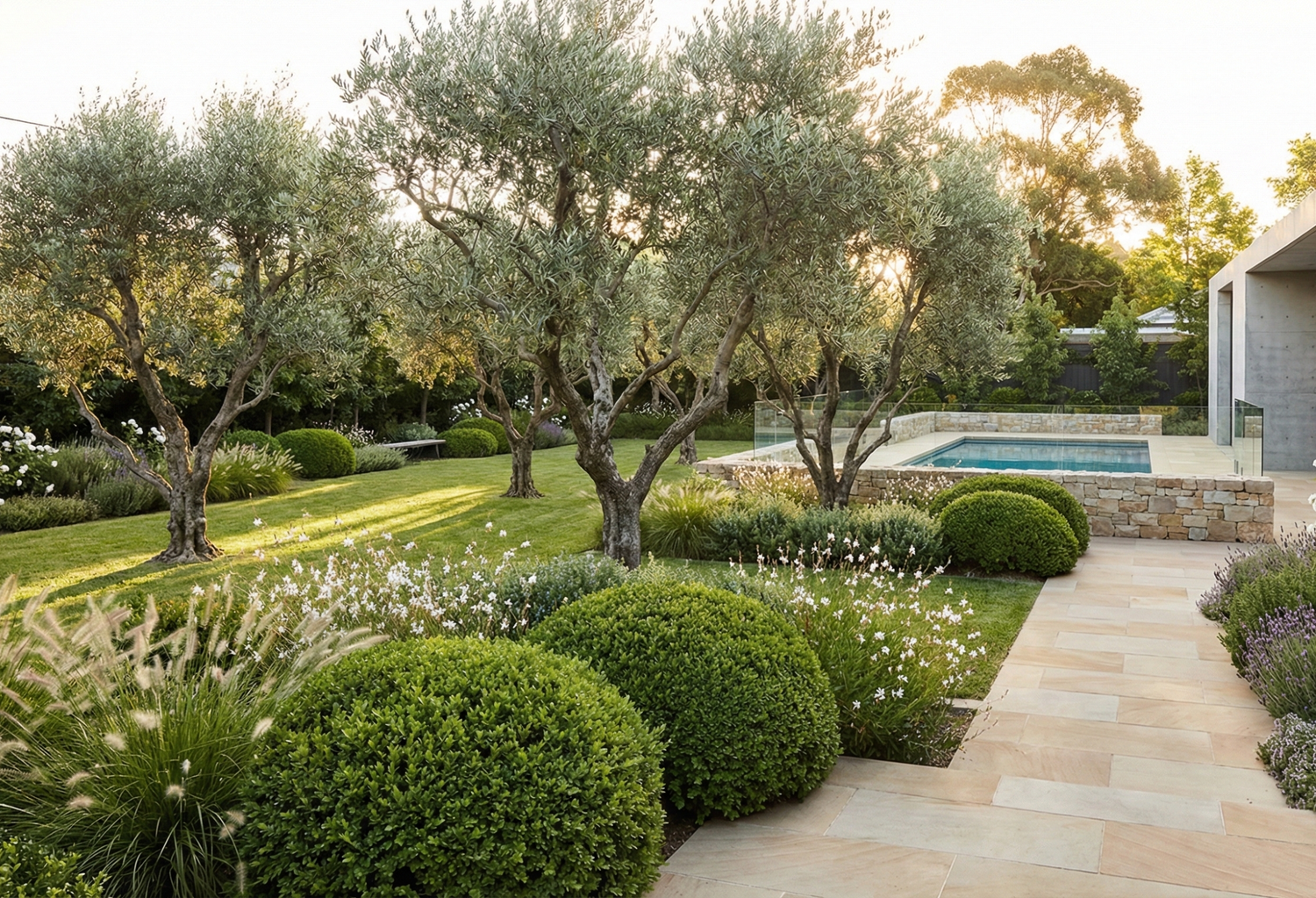 Formal Garden Trees & Plants