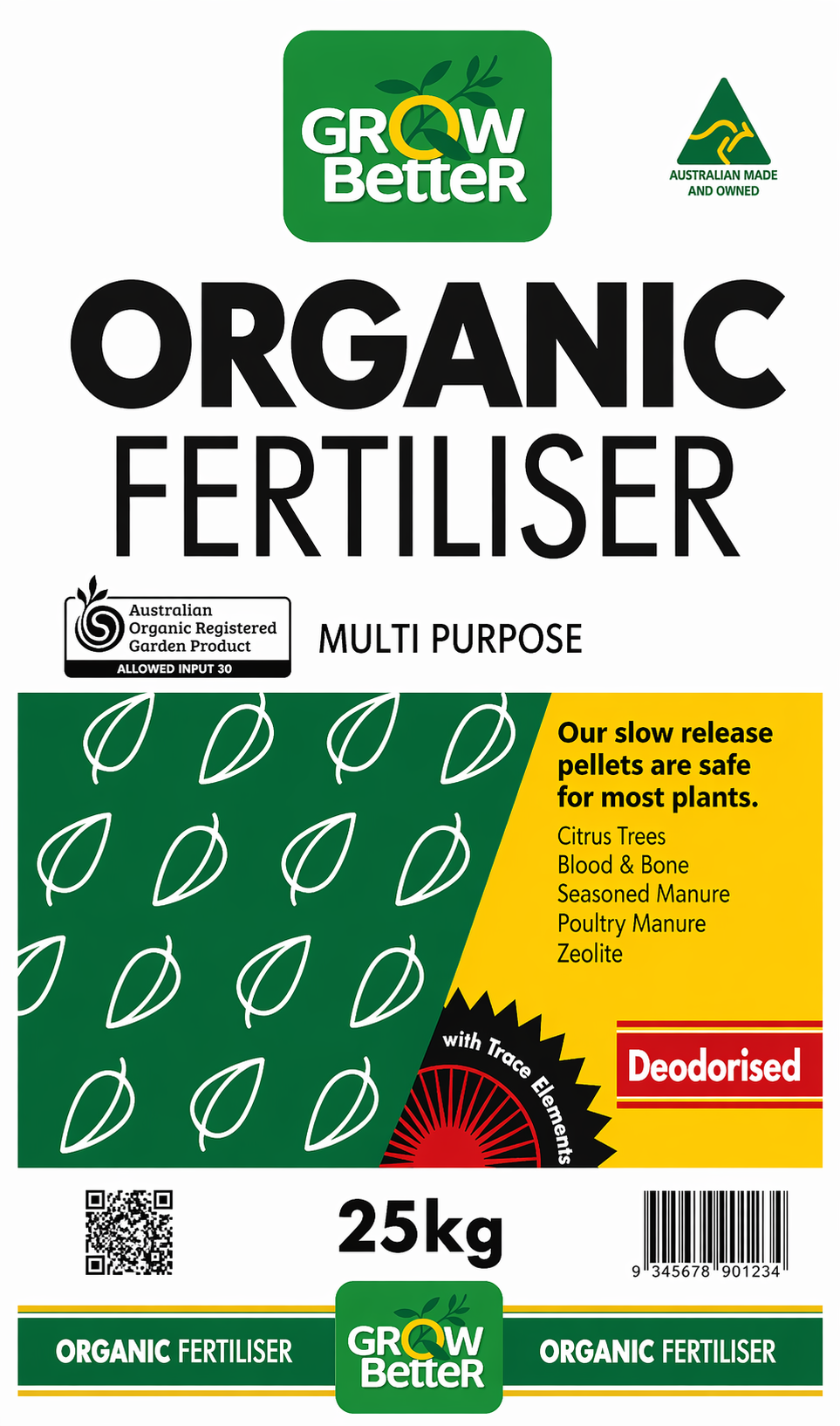 Grow Better Organic Fertiliser