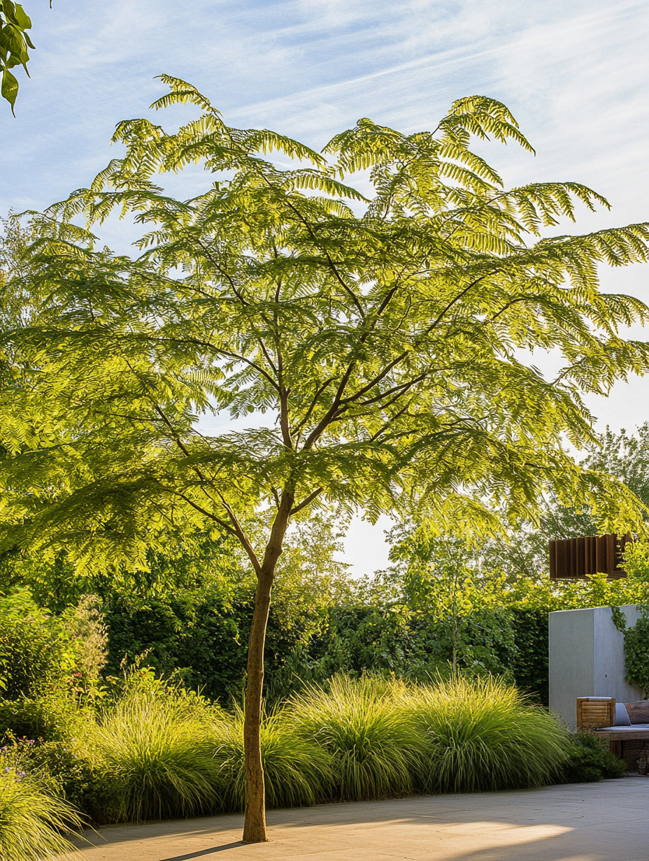 Gleditsia triacanthos 'Sunburst' - Sale - Evergreen Trees Direct