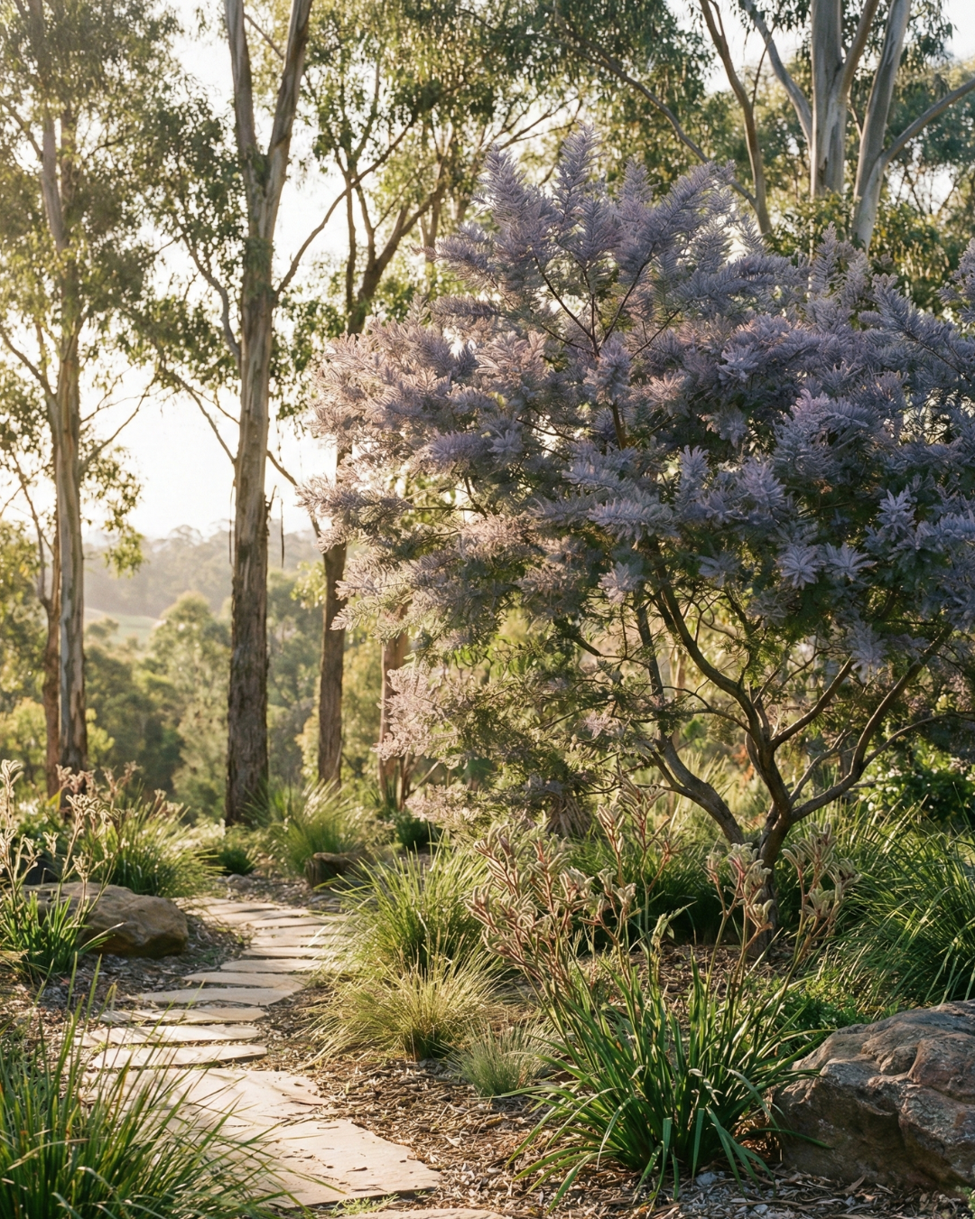 Acacia baileyana purpurea - Purple-Leaf Wattle