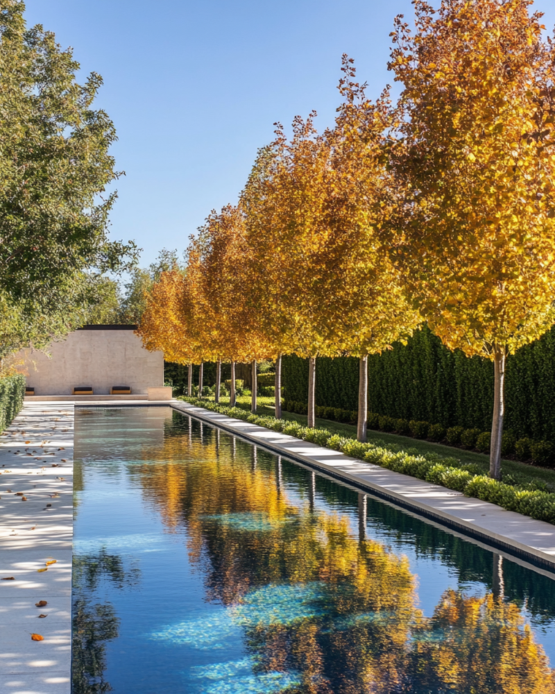 Colourful Garden with Trees for Every Season