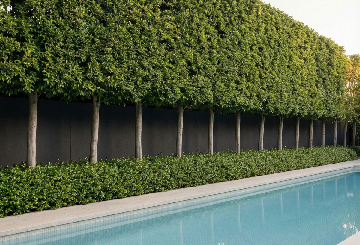 Poolside Planting | Evergreen Trees Direct