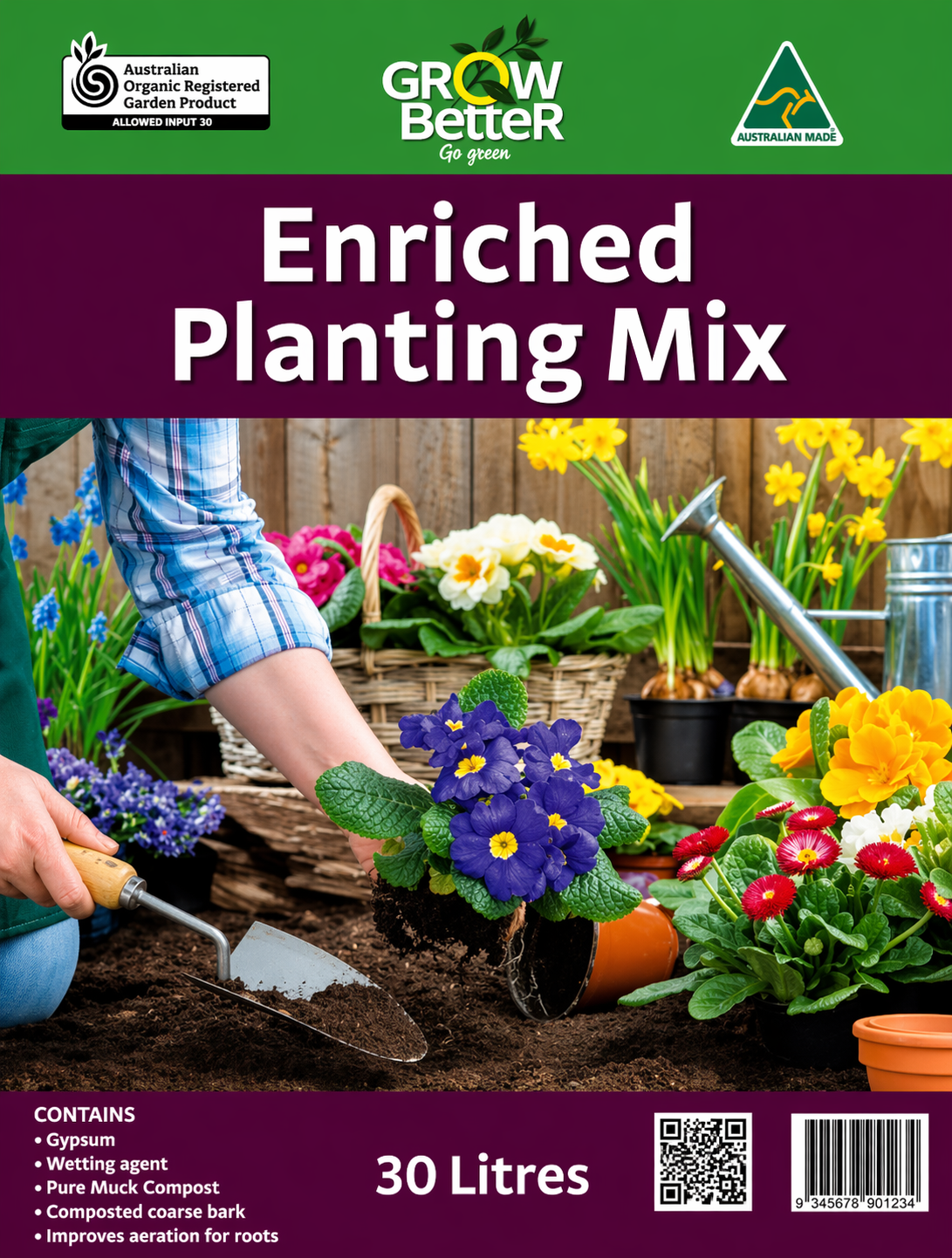 Enriched Planting Mix (AO Certified)