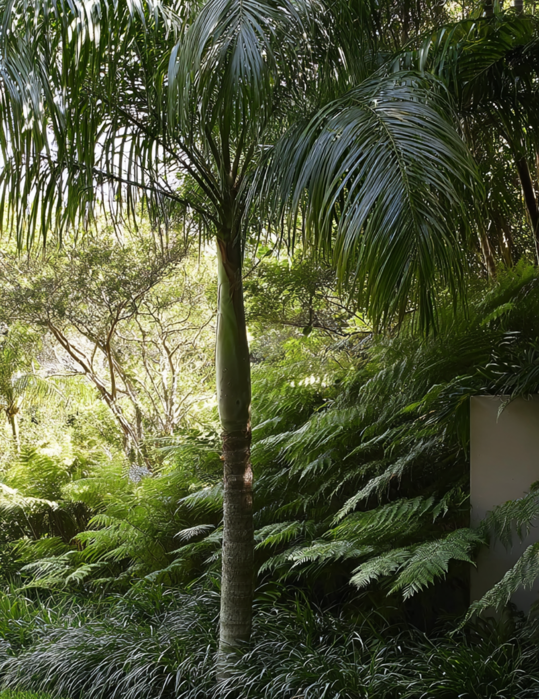 Archontophoenix cunninghamiana Bangalow Palm - Evergreen Trees Direct